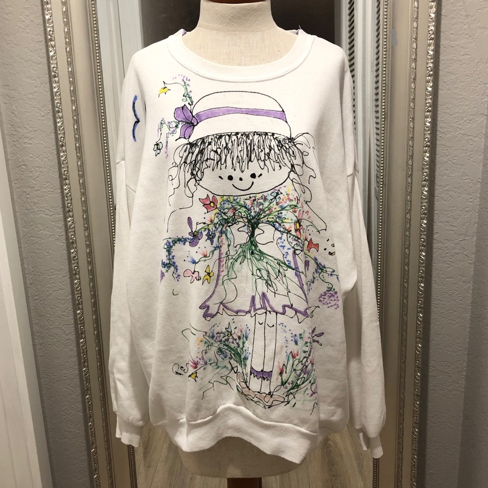 🔥REWORKED GRANDMA CREWNECK SWEATSHIRT🔥